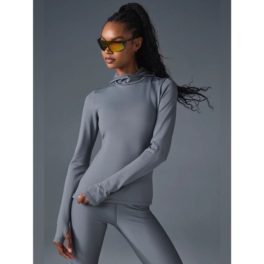 Alo Yoga Airlift Winter Warm Hooded Runner
